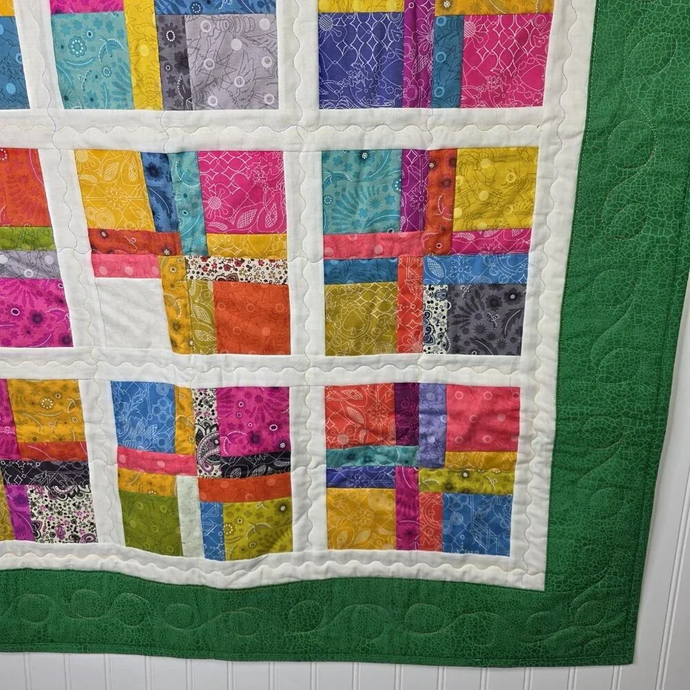 Handmade vintage patchwork